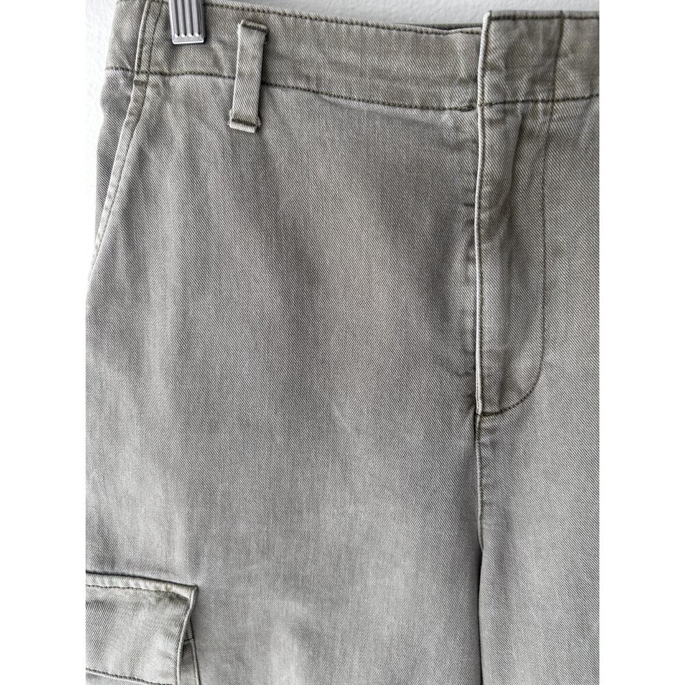 Nice GAP Cargo Y2K Pants High Rise Beige Womens Size 8 Flat Front Wide Leg Heavy